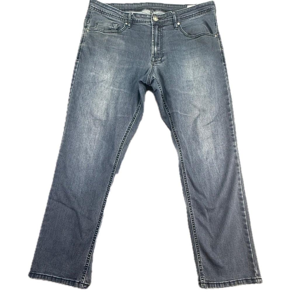 Buffalo David Bitton Axel Jeans Mens 38x29 Blue Slim Stretch Denim Pants